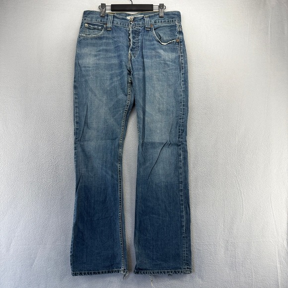 Levi's Other - Vintage Levis Jeans Mens 33x34 Blue 512 Bootcut Denim Whisker Faded Baggy y2k